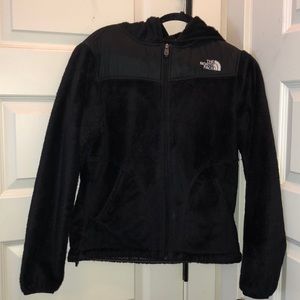 North face fleece zip up medium